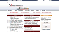Desktop Screenshot of falszerstwa.eu