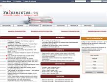 Tablet Screenshot of falszerstwa.eu